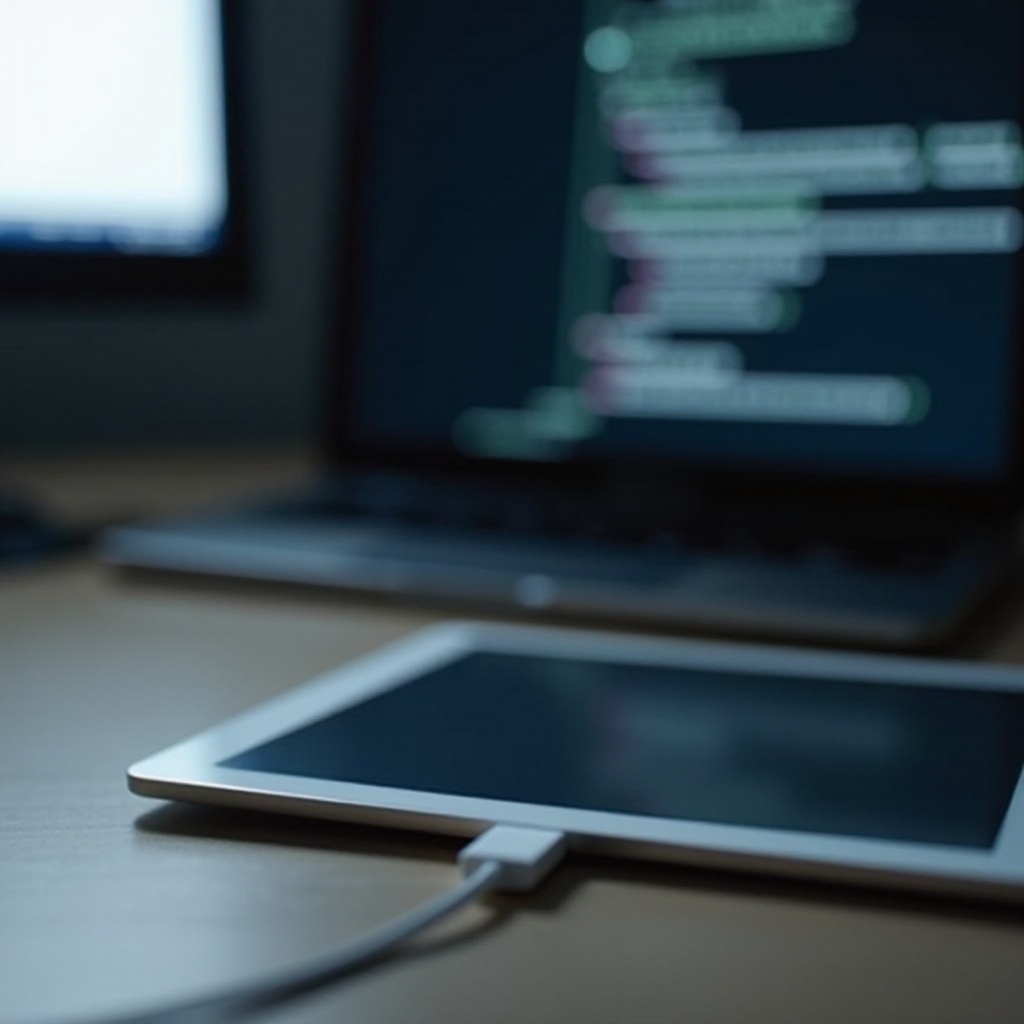 iPad がコンピュータに表示されない