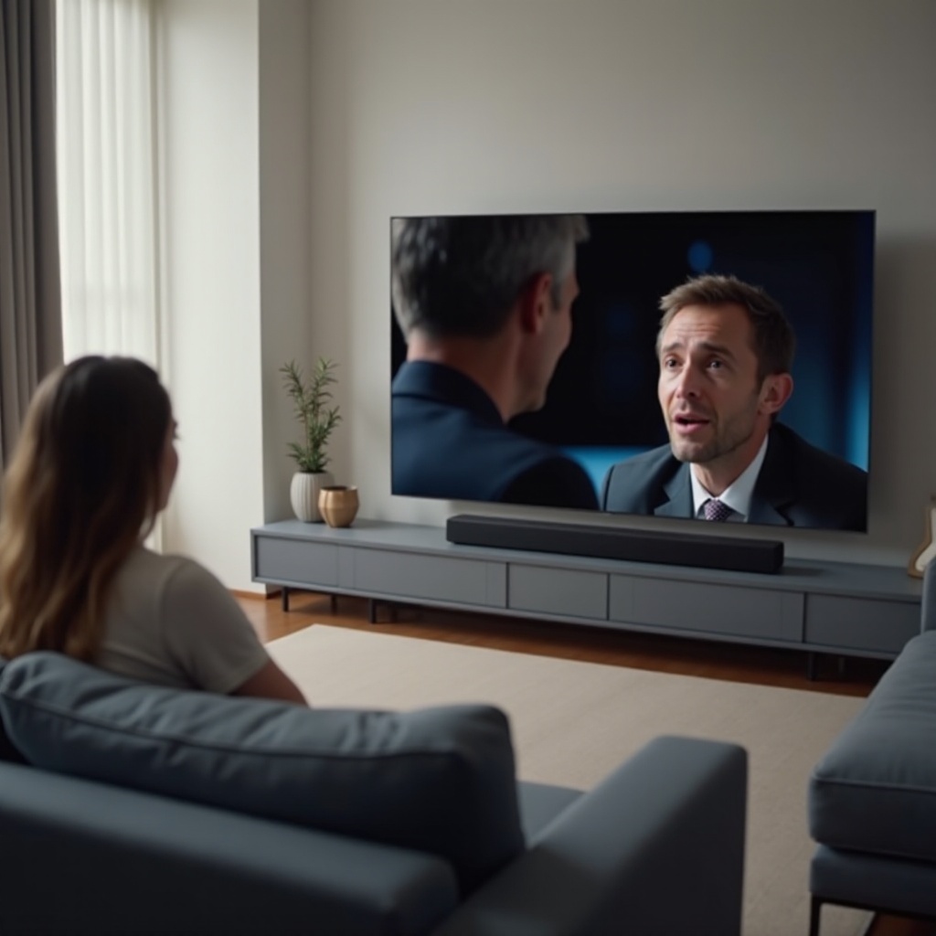 Apa itu sinkronisasi audio pada soundbar Samsung?