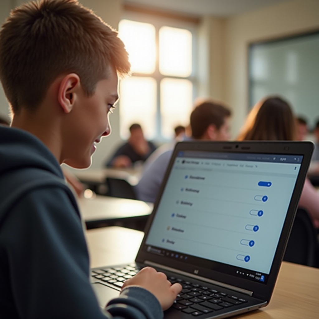 学校のChromebookのバッテリーを節約する方法