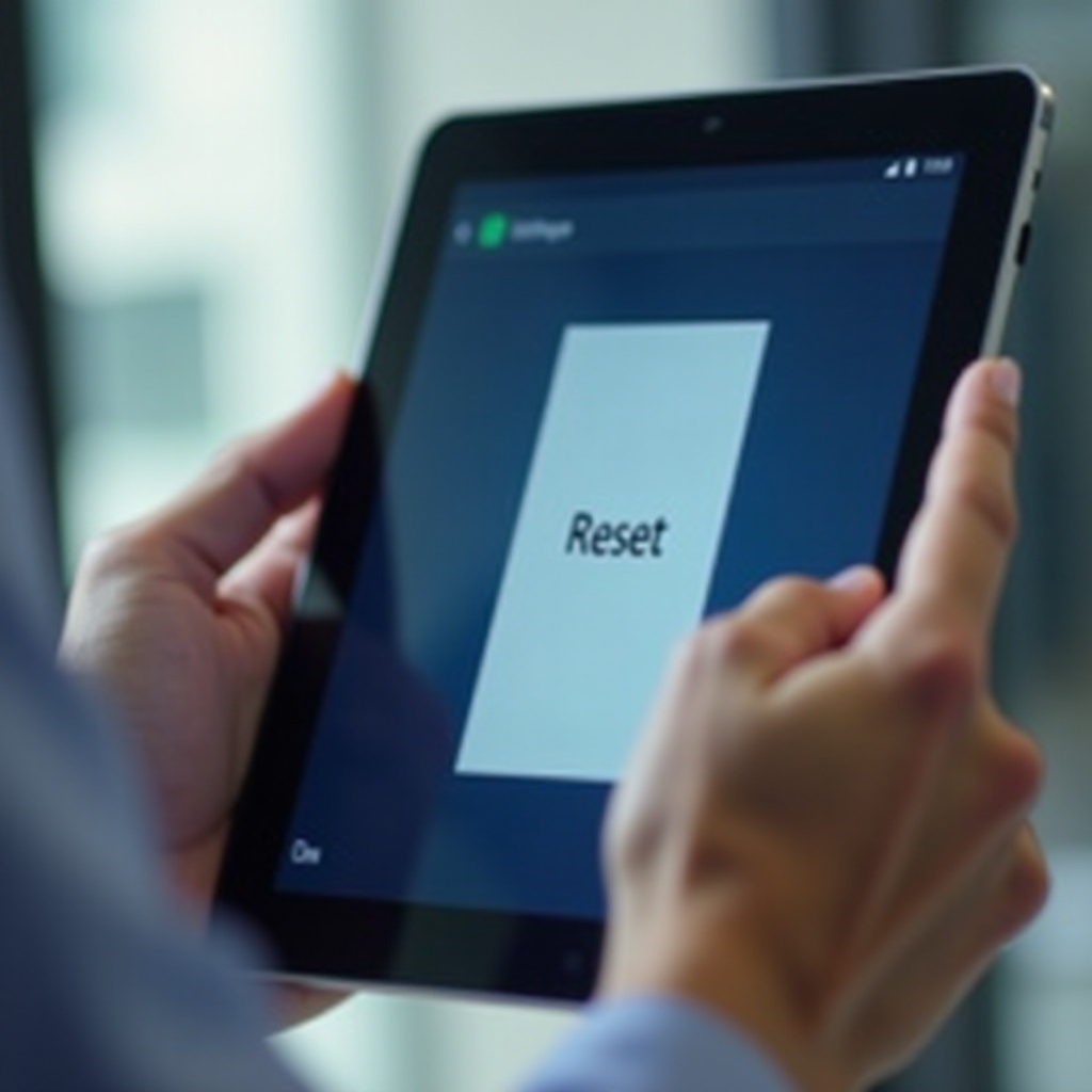 maxwestタブレットをリセットする方法