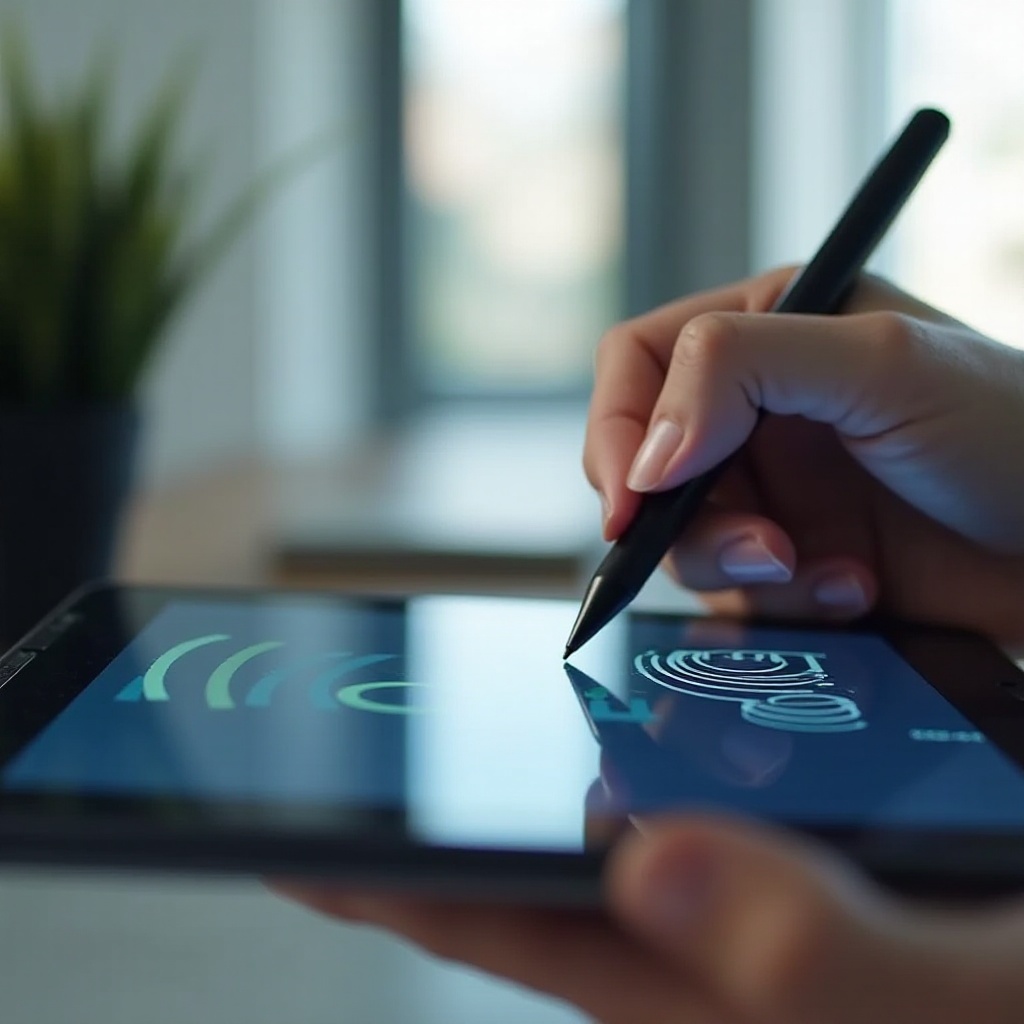 apakah tablet samsung mendukung sensitivitas tekanan?