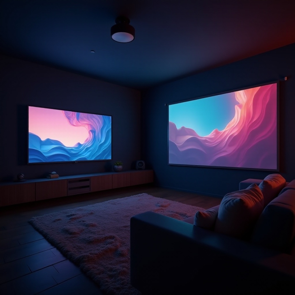 projektör vs oled tv