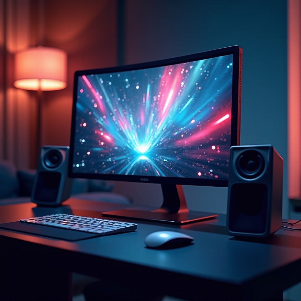 monitörlerin içinde yerleşik hoparlör var mı
