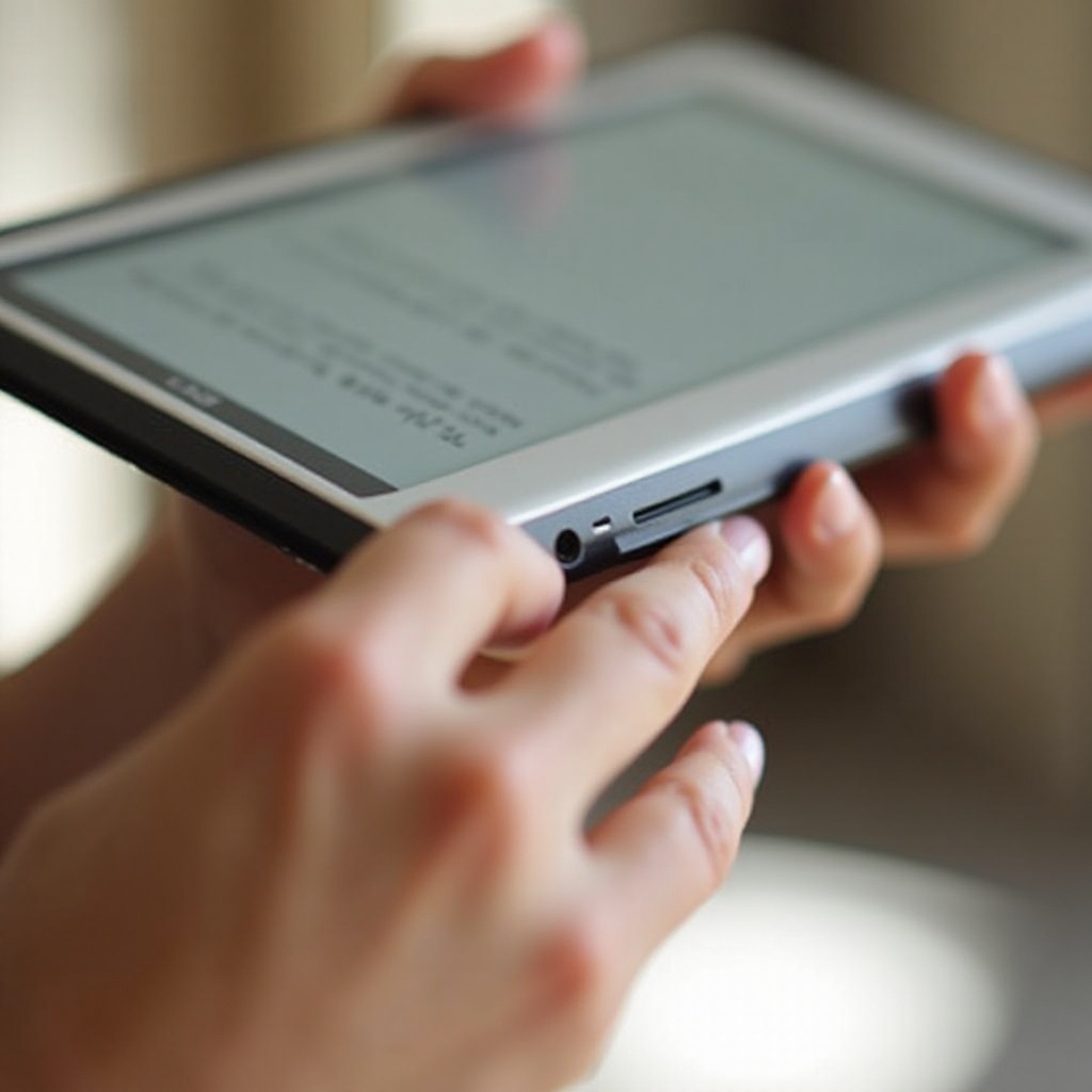 tablet nook saya beku