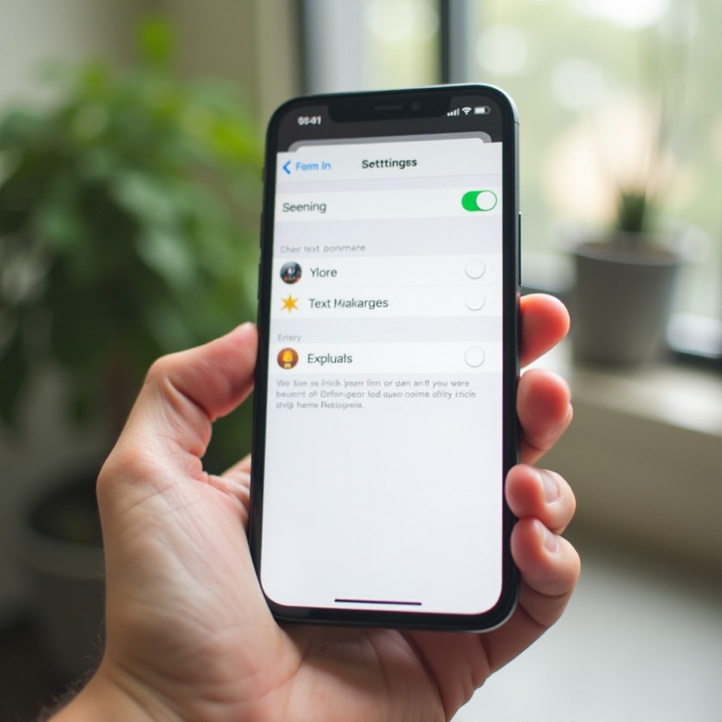 cara membisukan teks tidak dikenal di iphone