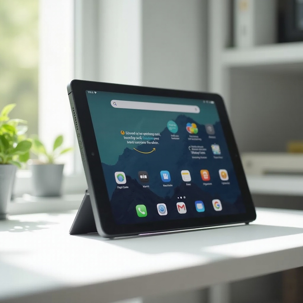 ファイヤータブレットがアレックスモードを表示する