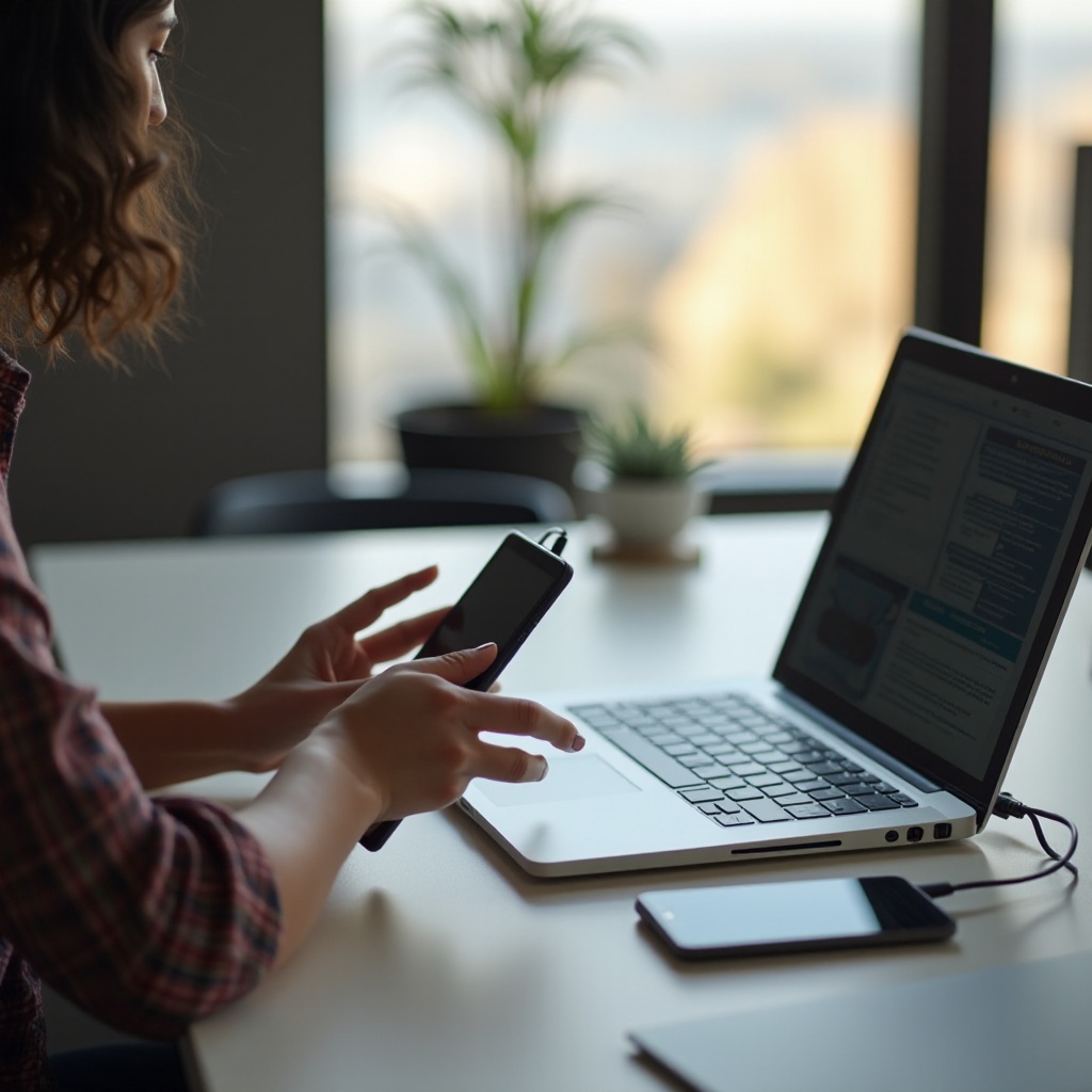 bagaimana cara menghubungkan tablet saya ke laptop