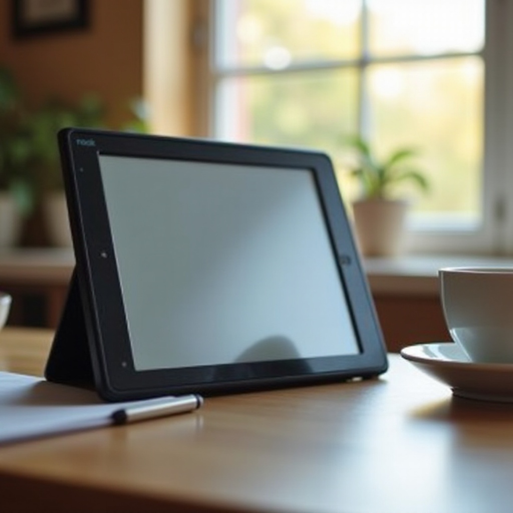 tablet nook saya beku