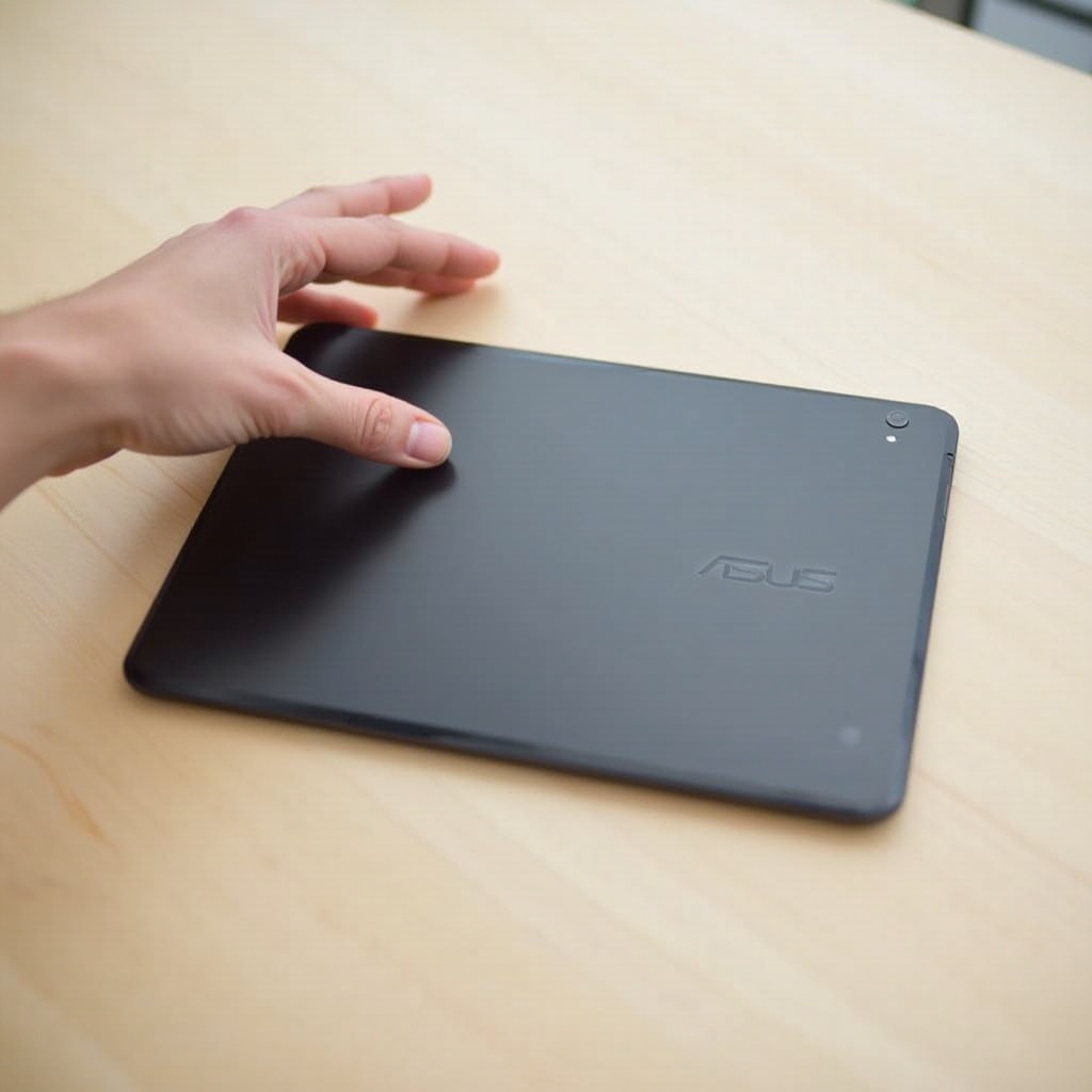 ASUS タブレットのハードリブート