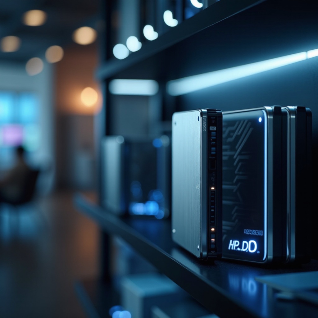 비밀번호 보호 외장 HDD